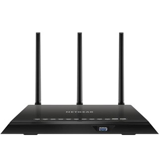 NETGEAR 美国网件 R7450 变形金刚版 单频2600M 企业级千兆无线路由器 WiFi 5 (802.11ac) 黑色