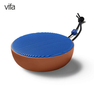威发（Vifa）City 音响 音箱 免提通话音箱 便携式户外迷你音响 室内低音炮 桌面音响 赤陶蓝