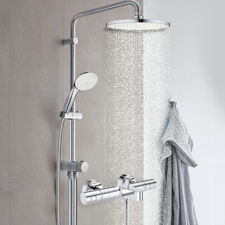 grohe 高仪 26452001+34215002 恒温混水阀淋浴花洒套装