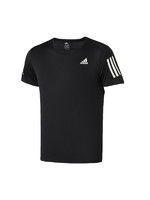 adidas男服短袖T恤跑步训练健身运动服常规运动T恤