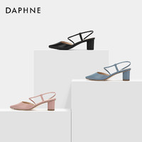 DAPHNE 达芙妮 1019102023 女士粗跟单鞋