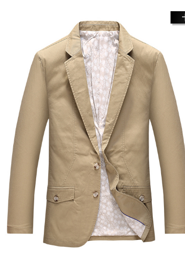 雅鹿 时尚简约外套商务休闲西装西服 YA08618591002