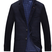 雅鹿 西服男士商务时尚修身单排两粒扣单西服青年韩版潮流休闲西装外套男 BS-8591001