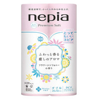 限地区、京东PLUS会员：nepia 妮飘 premium soft治愈系卷纸 25米*12卷 *2件