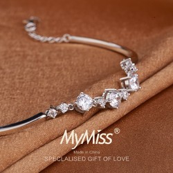 MyMiss 925银镀铂金手链