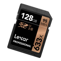 雷克沙Lexar SD卡128GB 633X相机存储卡