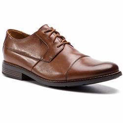 Clarks 男 正装鞋 261231387 Becken Cap