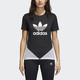 adidas 阿迪达斯 CLDRO TREFOIL T 女子短袖上衣 CY7367