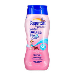 Coppertone 确美同 水宝宝纯净防晒乳 SPF50 PA+++ 237ml