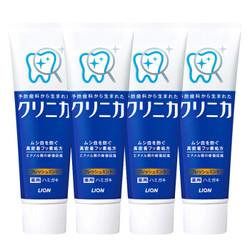 LION 狮王 齿力佳 酵素健齿牙膏 130g 4支装 