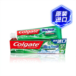 Colgate 高露洁 冻感激醒 冰爽薄荷牙膏 133g *15件