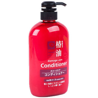 熊野油脂 HorseOil）椿油无硅油护发素 600ml/瓶 弱酸性 有效清洁 发根滋养