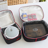 八零布袋 铝膜饭盒 保温手提袋防水便当包