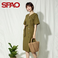 SPAO SPOW924S12 小个子气质连衣裙 