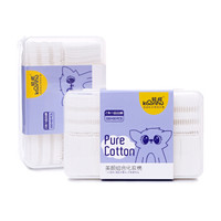 轻呵 组合化妆棉(500片超薄款+60片厚款) 纯棉补水湿敷专用卸妆棉 卸甲拍水一次性省水棉片塑盒装 CS-MM-SMCBP-560