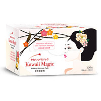 Kawaii Magic 神奇卸妆棉薄款盒装 15*10cm 特大片 100片/盒