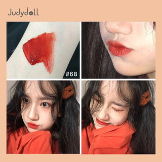 JudydoLL 橘朵 李佳琦直播强烈推荐色号68 72臻彩丝绒哑光柔雾唇釉雾面质地不拔干 #68