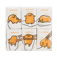 MINISO 名创优品 Gudetama系列纸巾 纸手帕 (18包、 2层)