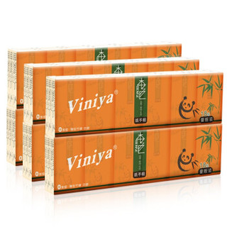 Viniya 本色竹浆卫生纸巾   2条36包