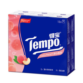 Tempo 得宝 手帕纸    5提 (12包、4层)