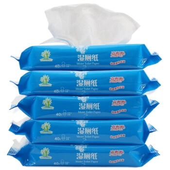 喜擦擦 湿厕纸 5包装/200片