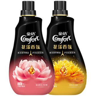 Comfort 金纺 金纺花漾香氛衣物护理剂 浓缩型 500ML-2瓶组合