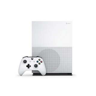 Microsoft 微软 xbox one s 1TB 双手柄【2K21+铁拳7+巫师3+泰坦】白