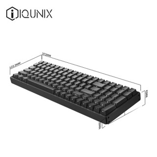 IQUNIX F96 碳黑版 蓝牙机械键盘 红轴