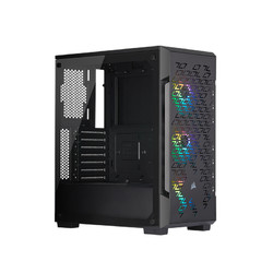 CORSAIR 美商海盗船 220T 台式机机箱（黑色、ATX）