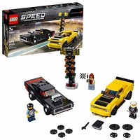 LEGO乐高 Speed Champions 2018 道奇 挑战者 恶魔 + 1970 道奇 Charger R/T