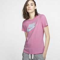 NIKE 耐克 常规款短袖女士T恤 BV6170-629 上升粉/浅青色 S  