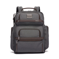 Tumi 塔米/途明 Alpha 3系列 T-Pass® 商务舱 Brief Pack 双肩包 117299  Anthracite