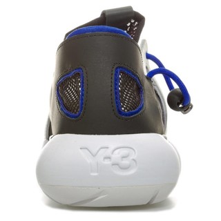 Y-3 Kyujo系列系带厚底男士休闲鞋运动鞋 AQ5548 Black UK 7 