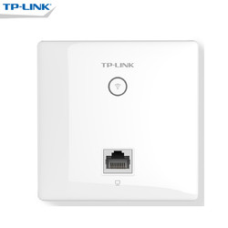 TP-LINK 普联 86型450M无线ap面板poe路由器TL-AP450I-POE家用wifi墙壁嵌入式插座面板酒店别墅全屋室内智能覆盖