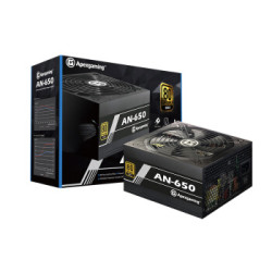 Apexgaming 美商艾湃电竞 AN-650 额定650W 台式机电源(80PLUS金牌/七年质保)