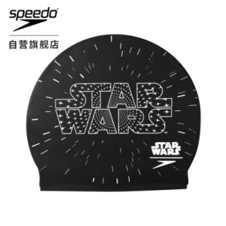 SPEEDO 速比涛 808386C353 Star Wars星战系列 硅胶儿童泳帽