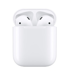 Apple 苹果 新AirPods（二代）无线蓝牙耳机 有线充电盒版