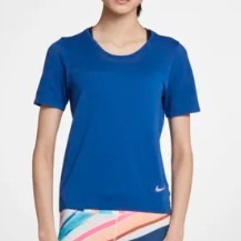 NIKE 耐克 Dri-FIT 女子短袖跑步上衣 BQ9552