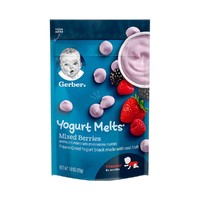 Gerber 嘉宝 混合莓果酸奶溶豆 3段 28g 袋装 *4件
