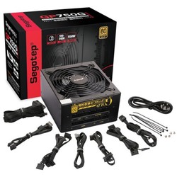 Segotep 鑫谷 GP750G 爱国版 电脑电源 金牌（90%）650W 全模组化