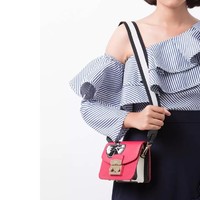 FURLA 芙拉 METROPOLIS系列 单肩斜挎小方包