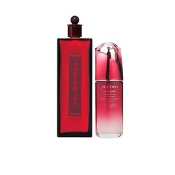 SHISEIDO 资生堂 新红妍肌活精华露 圣诞限定款 75ml+红色蜜露化妆液 200ml