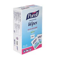 PURELL 普瑞来 含醇灭菌消毒湿巾100片/盒