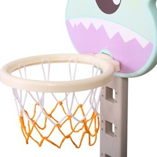 儿童篮球架 可升降投篮框 长颈鹿篮球架标准版(篮球+足球+贴纸)