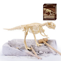 儿童恐龙化石玩具模型 考古挖掘 霸王龙