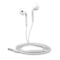 PISEN 品胜 线控手机耳机有线 适用于苹果华为oppo小米11安卓平板降噪k歌游戏通用半入耳式 立体声线控耳机