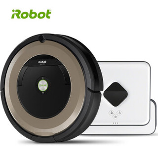iRobot 艾罗伯特 全自动洗地拖地吸尘器黑色