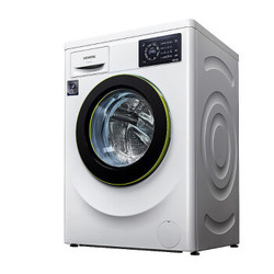 西门子 WM10L2600W白色 7.5公斤家用全自动变频滚筒洗衣机 全屏智能触控