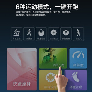 YIJIAN 亿健 跑步机 智能家用静音折叠健身器材【640坡度电动跑台】10.1吋WIFI彩屏         A6