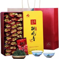茗山生态茶 茶叶 铁观音茶叶 安溪原产地乌龙茶 礼盒装 250g*2共500g *2件